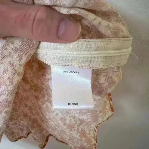 A loves A peplum top boho floral peplum top