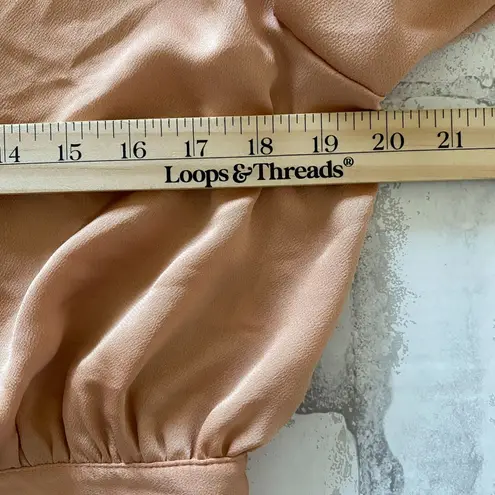 Free People NWT  Stay Bold Rose Crop Button Down Top Short Sleeve Lightweight S - Image 4