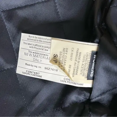 Roots CANADA White leather Jacket USA Team 2006 Paralympics Size Small RARE