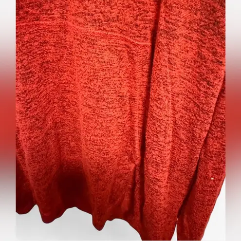 Db Sunday Vibrant Orange Knit thin hoodie Top Size 2X
