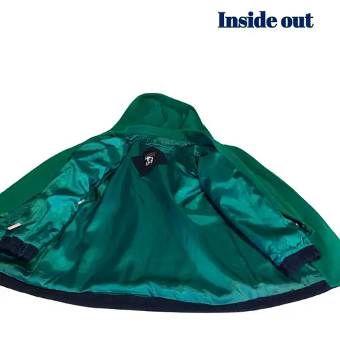 VINTAGE 1980'S AUTHENTIC MACKINTOSH BLUE & GREEN WOOL VEST COAT (M) Size M