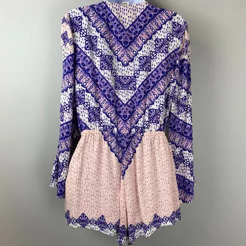 Somedays Lovin Floral Boho Outsider Print Romper Small