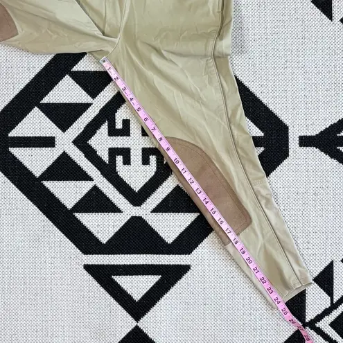 Ariat  All Circuit Knee Patch Side Zip Riding Breeches Pants Beige Khaki Size 24 - Image 5