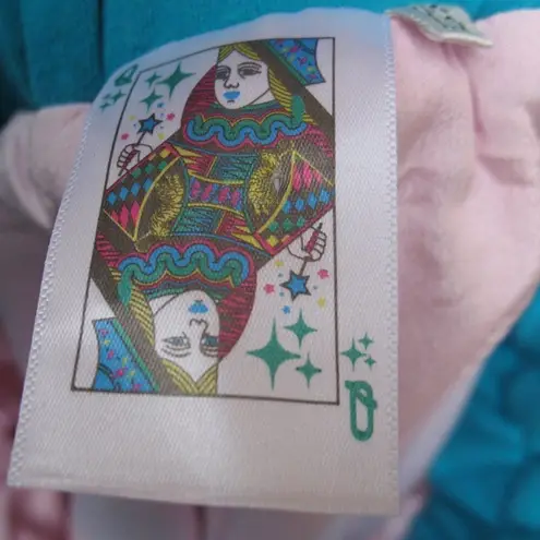 Queen of Sparkles Rainbow Glitter Skirt Skort Blue Size XS