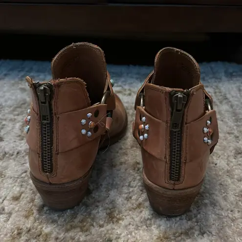 Frye  Ray Stone Harness Booties