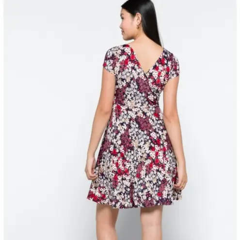 Kaileigh Stitch Fix Floral Amandine Knit Dress Blue Size L 31 From Nichole