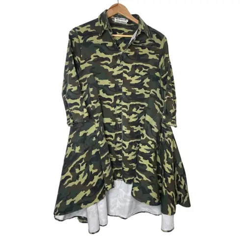 Kayra Imports Green Camouflage High