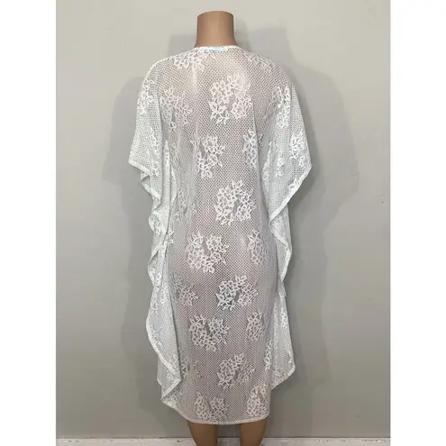 C&C California New. white lace midi cover-up