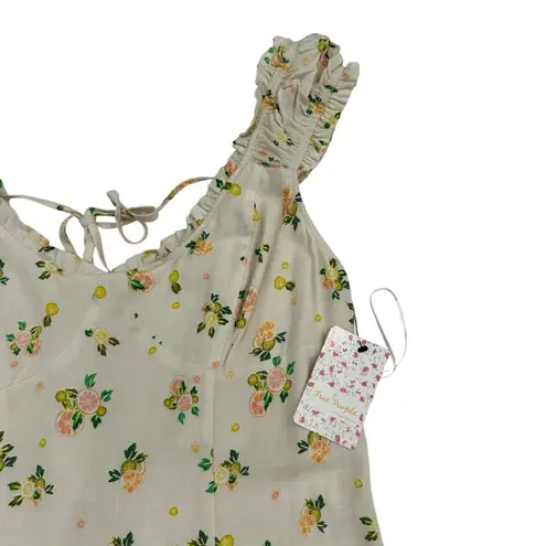 Free People Like A Lady Mini Dress in Cactus Flower Combo S NWT