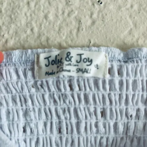 White Puff Sleeve Ruffled Blouse