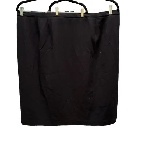 Larry Levine Suits 3-Piece Ensemble Coat Skirt Pant Navy Size 32W New