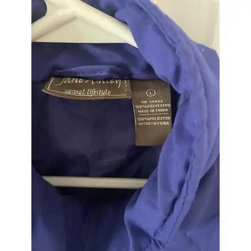 Jane Ashley Navy Casual Lifestyle Zipfront Vest, $45, B50