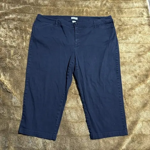 st. john's bay  Casual Cropped Pants for Women - 24w