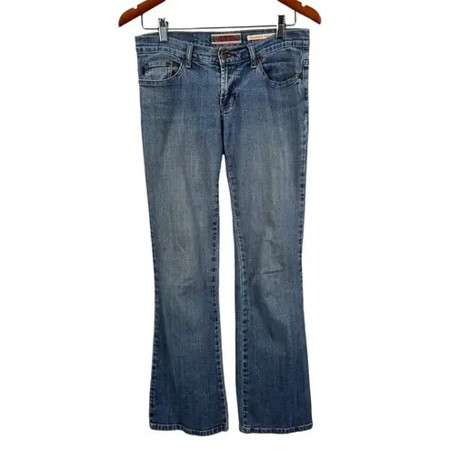 VTG 90s Y2K Z Cavaricci Dumpster Girl Baddie Low Rise‎ Bootcut Denim Jeans 5 Blue Size undefined