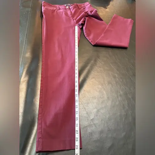 Zac and Rachel Burgundy Color Pants. Size 10