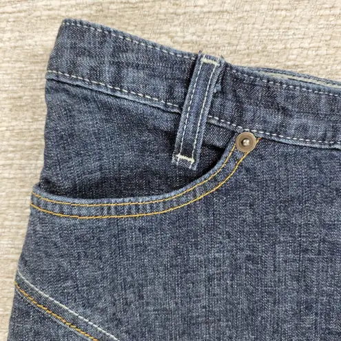 Powerline Denim Panel Skirt Womens 10 Blue A