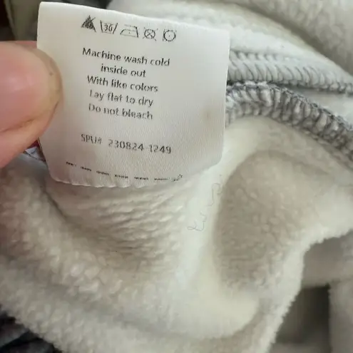 OGL Movement Grey Wide Leg Front Seam Sweatpants L Gray Size L