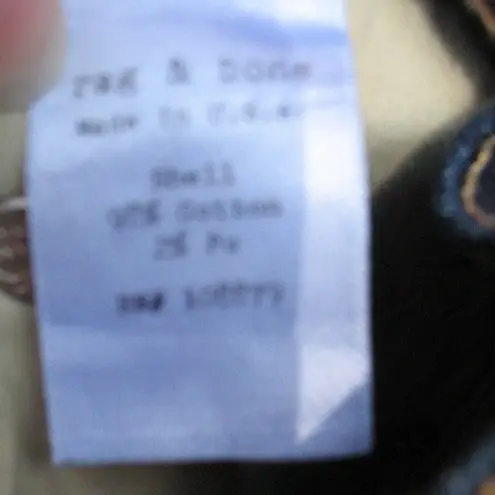 Rag and Bone  Stiletto Boot Cut Jeans in Drk Rinse 24 Tall - Image 8