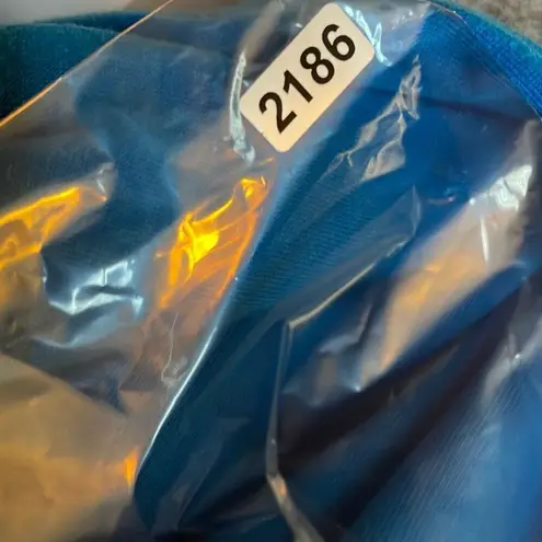 Gitano size Medium oversized long tank top logo front scoop neck Blue