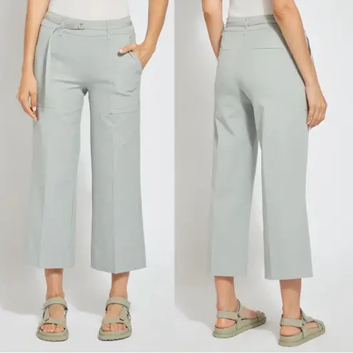 Lysse NEW Florist Wide Leg Crop Pant in Morning Dew size M Medium 2991 NWT