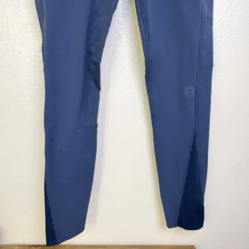 Montrar Full Seat Breaches Womens Size 40 Navy Riding Equestrian Fullgrip Blue