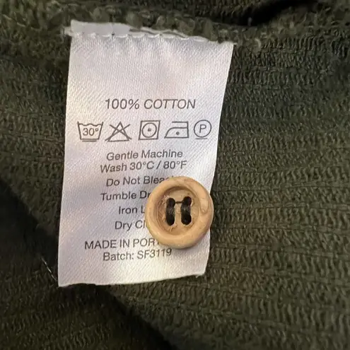 The Simple Folk Olive Green Corduroy Pinafore Size 5/6 Year New