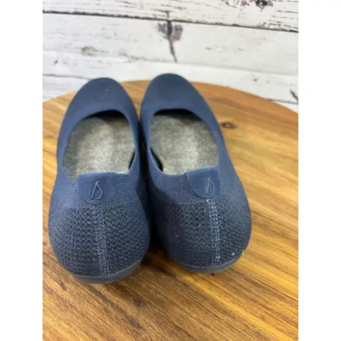 Allbirds Women's Navy Wool Flats Size 10