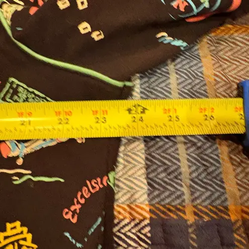 KORET Womens Jacket Size L Black “Bon Voyag”Zip Pockets Rolled Cuffs Size L