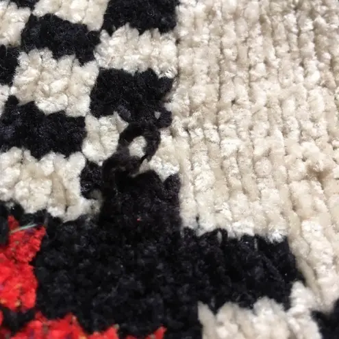 Sigrid Olsen Vintage Knitted Christmas sweater cardigan snowflakes and reindeer