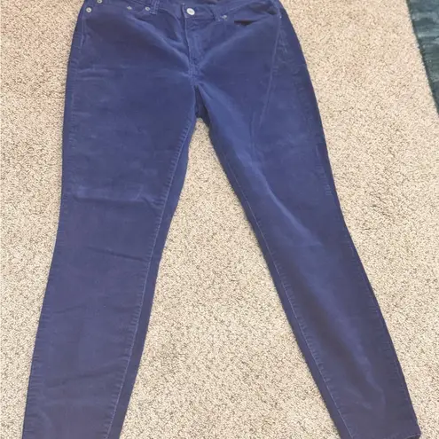 Banana Republic Corduroy Pants Jeans Size 28 6 Blue Y2K Business CasualChic