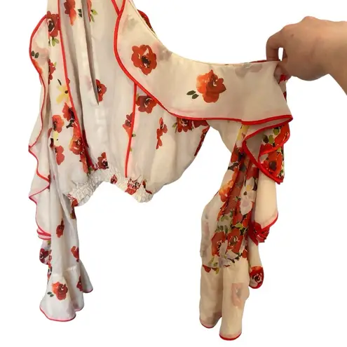 House Of Harlow x Revolve Harmony Top in Poppy Floral Size XL