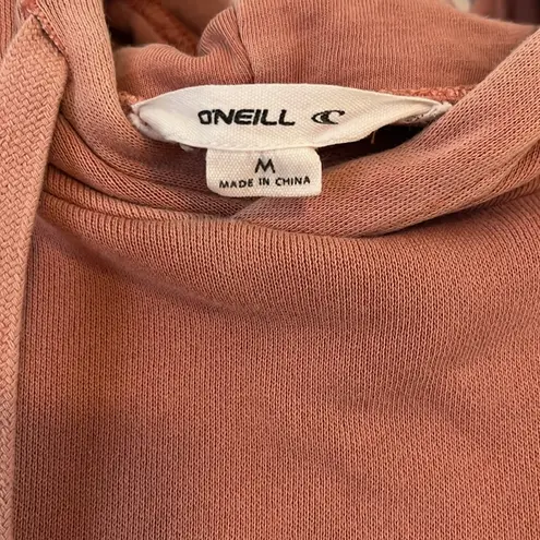 O'Neill O’neil medium dull pinkish salmon colored hoodie