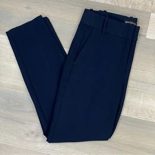 J. Crew Mercatile Slim Crop Ruby Pant Navy Blue 2 Blue