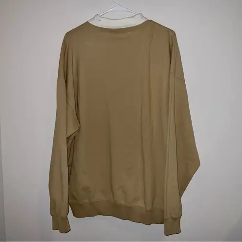 Brandy Melville  John Galt Collared Crewneck - one size