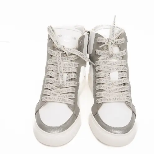 Zadig & Voltaire . Women's High Flash High-Top Sneakers.