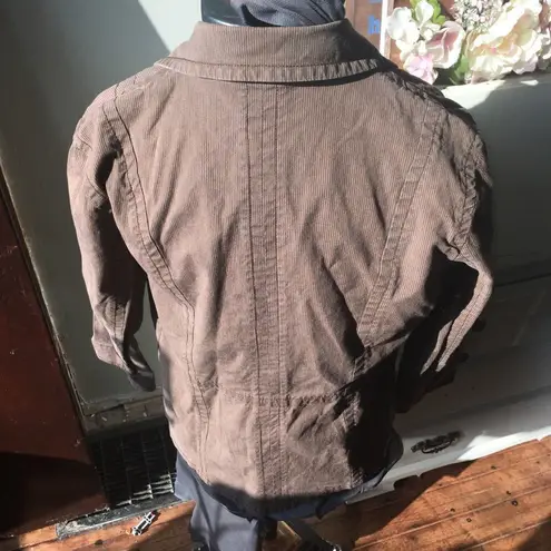 Chico's Chico’s 2 brown striped button down blazer - Image 2