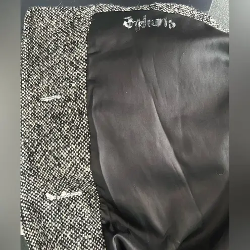 Esprit Outerwear Coat Wool Tweed Pattern Gary