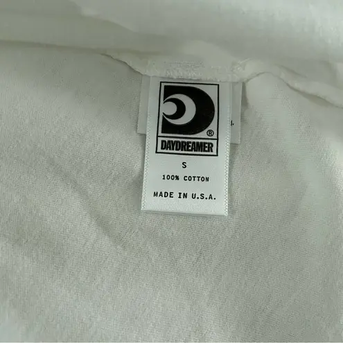 Daydreamer White Pink Beach Boys Convertible Surf Tropical Oversize USA T-Shirt