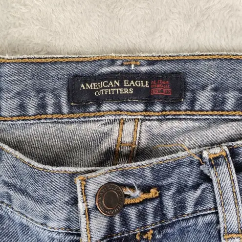 American Eagle Vtg  Jeans Womens 4 Reg Bootcut Flare Mid Rise Medium Wash Cotton