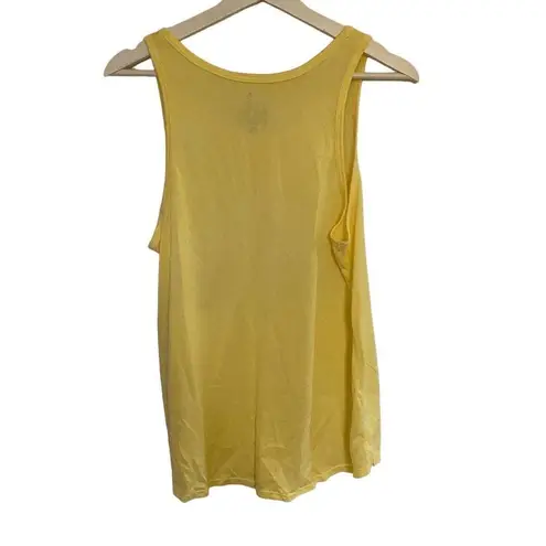 secret treasures  Hello Goodbye Yellow Tank sleep shirt Medium