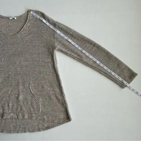 J. Jill Pure Jill Women’s Tan 100% Cotton V