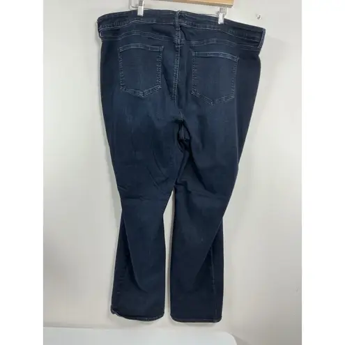 NYDJ Womans Marilyn Lift X Tuck Blue Jeans 24 W