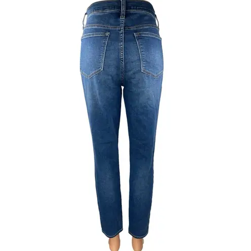 J.Crew Women's Blue Medium Wash 9" High Rise Skinny Leg Denim Jeans Pants Sz 29