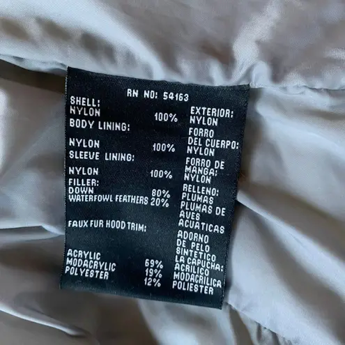 Marc New York White Puffer Coat Small