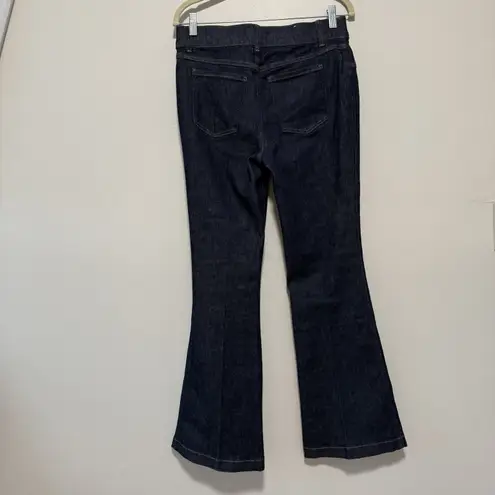 Spanx  NWT Denim Flare Jeans in Raw Indigo Wash Size Medium Petite - Image 5
