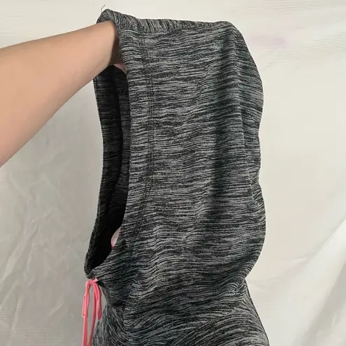 NWT Lukka Space Dye Hooded Pull Over Tunic in Grey size M Gray Size M