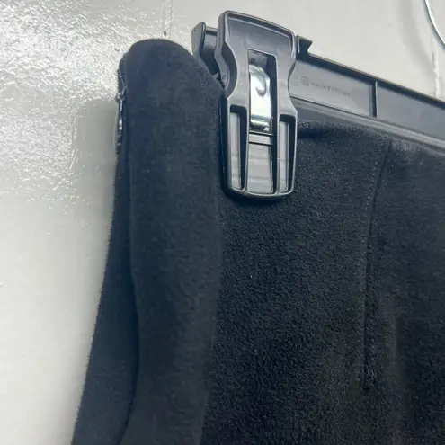 Babaton Aritzia Women's High Rise Faux Suede Black Pants Size 6 Stretch Neutral