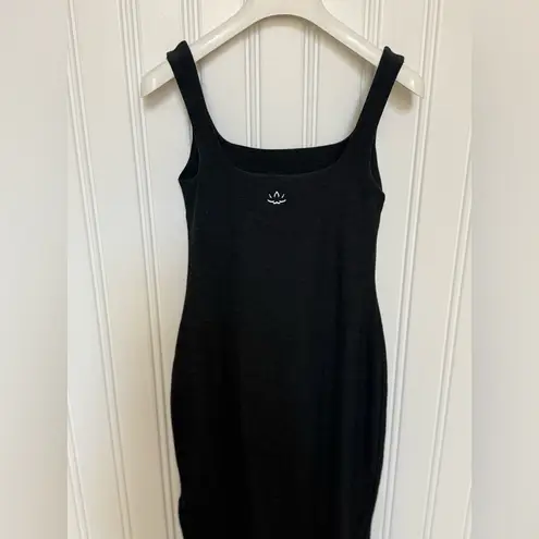 Beyond Yoga Black Midi Tank Dress (Size XS)