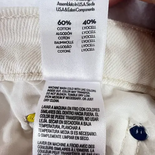 MOTHER Snacks The Side Dish Cargo Skimp Jeans White Baggy Sz 29 NWT $330 USA