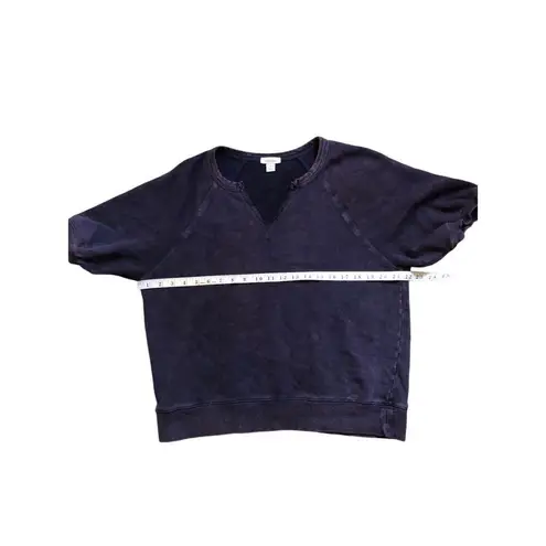 Distressed Sundance blue distressed wash vee neck short sketch cotton light pull Size M